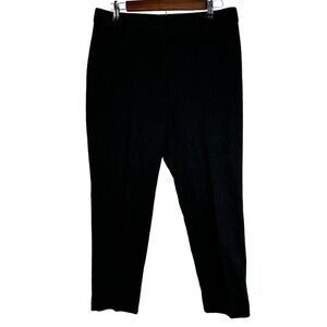 RSVP by Talbots Petite Black Pattern Dress Pants‎ Women's 8P
